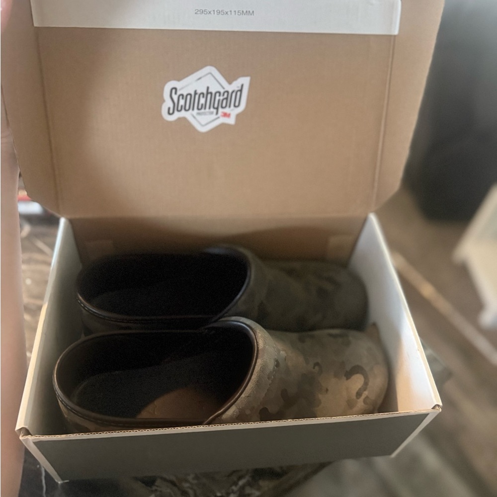 Dansko Camouflage Mules